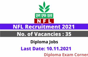 NFL Recruitment 2021, NFL Recruitment, NFL Notification 2021, NFL recruitment 2021 apply online, NFL  recruitment 2021 exam date,