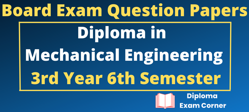 Diploma Board Exam Question Papers