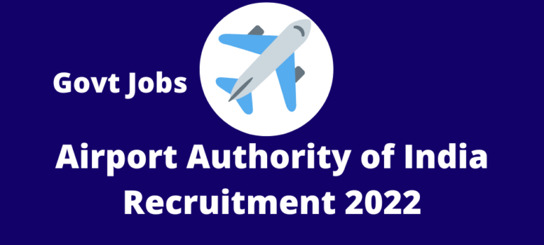 AAI Junior assistant Recruitment 2022