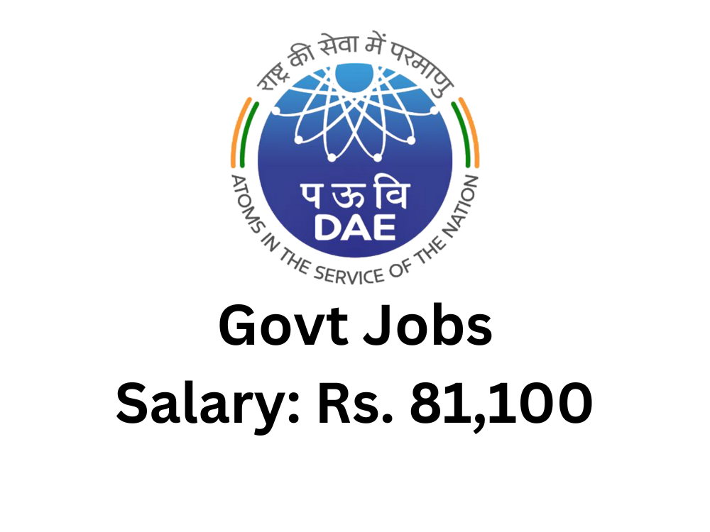 Department of Atomic Energy Recruitment 2022