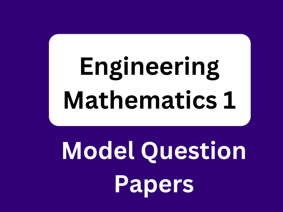 Diploma Engineering Mathematics 1 Question Papers