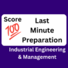 Diploma N Scheme Industrial Engineering and Management Important Questions